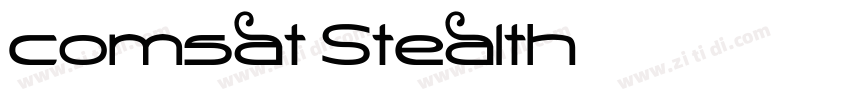 Comsat Stealth字体转换